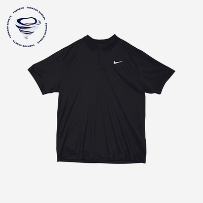 Nike/耐克正品Sportswear空新款黑色经典短袖POLO衫DD8373-010