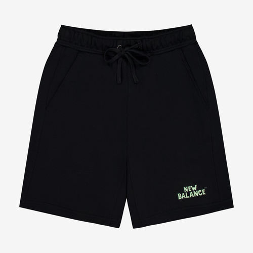 New Balance新百伦正品男字母印花梭织轻便舒适短裤MB61K6LN-BK