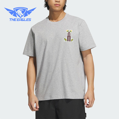 Adidas/阿迪达斯正品三叶草男士运动透气经典户外宽松短袖KD1847
