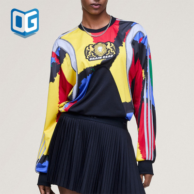 Adidas/阿迪达斯正品三叶草BRAINDEADJERSEY经典长袖球衣JY7958