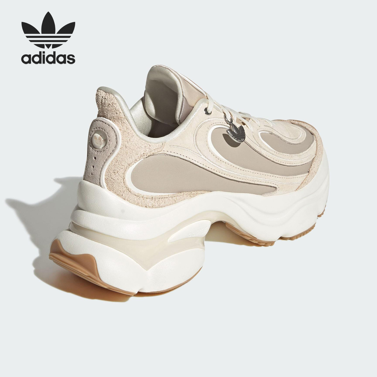 Adidas/阿迪达斯官方正品OZVENUZ SHOES女士复古厚底运动鞋KI0558