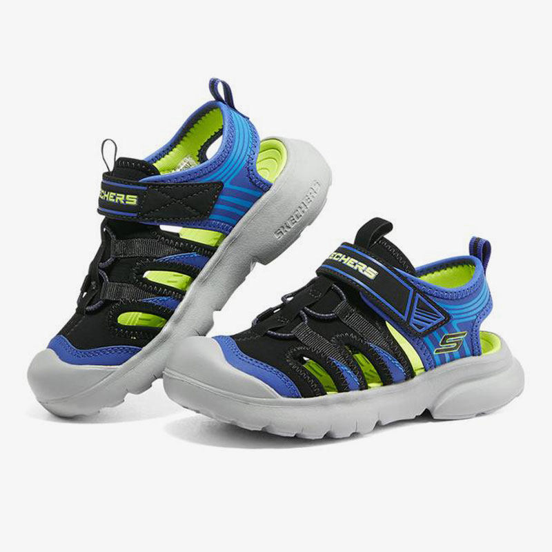 Skechers/斯凯奇正品新款包头镂空魔术贴大童运动透气凉鞋,童鞋/婴儿鞋/亲子鞋,运动鞋,淘宝优惠券,粉丝福利购,淘宝优惠卷