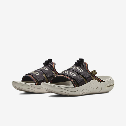 UA/安德玛正品运动男女同款防滑耐磨透气回弹休闲拖鞋3025051-100