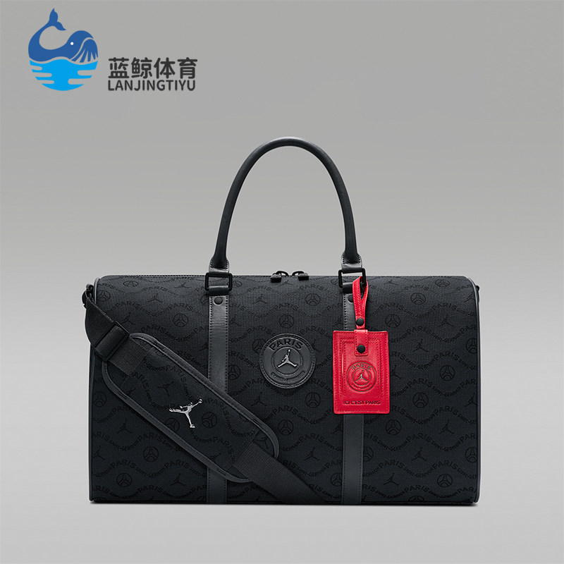 Nike/耐克正品JORDAN新款男煤黑红色旅经典休闲行李包IQ3208-060