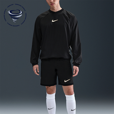 Nike/耐克正品Dri-FIT男士足球透气网眼经典拼接上衣HJ4238-010