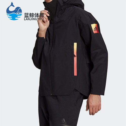 阿迪达斯男子连帽夹克外套