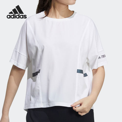 Adidas/阿迪达斯女子运动短袖