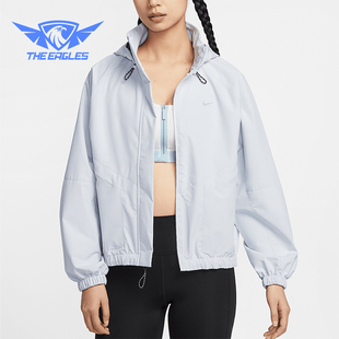 Nike/耐克正品2025春季女士跑步梭织短款运动外套HV4876-085
