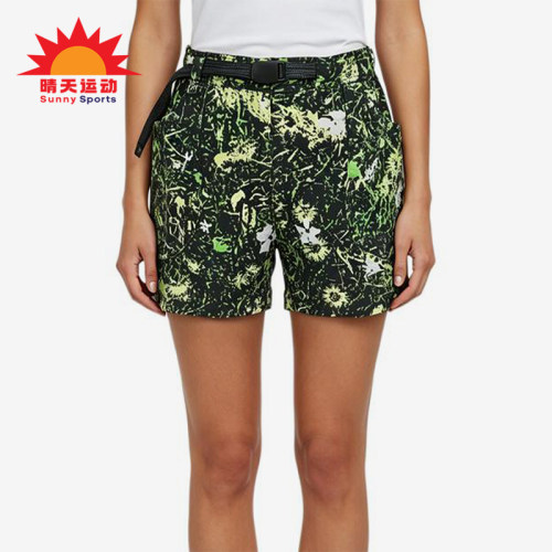 Nike/耐克正品ACGDOLOMITIAOP新款女黑绿色经典短裤II0942-317