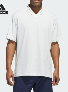 Adidas/阿迪达斯正品春季新款男士高尔夫运动POLO衫IU4338