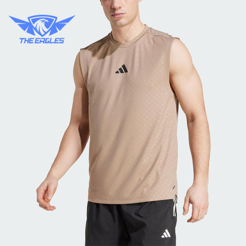 Adidas/阿迪达斯正品夏季男士凉爽运动经典健身无袖背心JX6293