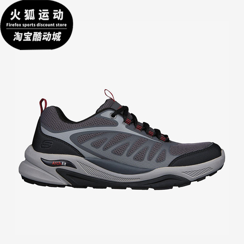 Skechers/斯凯奇正品冬季男士户外登山低帮防滑耐磨运动鞋