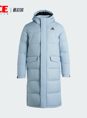 Adidas/阿迪达斯正品V L DOWN PARKA男士长款保暖羽绒服KF6747