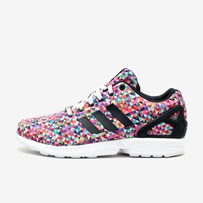 Adidas阿迪达斯正品ZX Flux男女同款防滑轻便低帮休闲鞋M19845