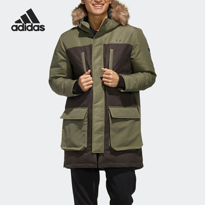 Adidas/阿迪达斯正品男子当季新款运动保暖羽绒服EI4393 EI4396
