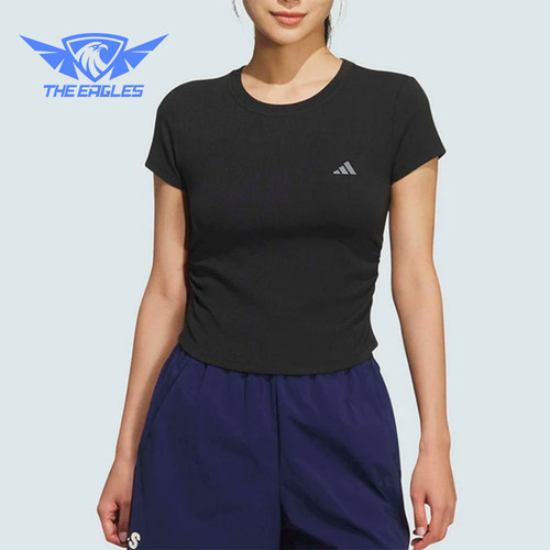 Adidas/阿迪达斯正品圆领套头短款短袖T恤经典新款短袖T恤KH2653