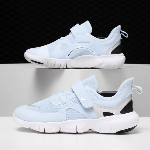 Nike/耐克特价儿童时尚潮流休闲舒适跑步透气赤足运动鞋AR4144