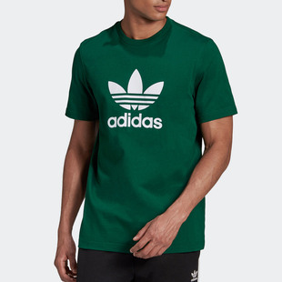 新款 Adidas 阿迪达斯正品 三叶草当季 GJ8295 男子运动休闲短袖