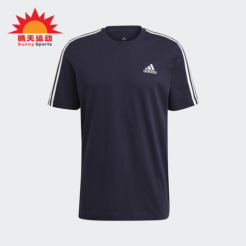 Adidas/阿迪达斯正品ESENTIALSENTIALS男士经典运动短袖T恤GL3734