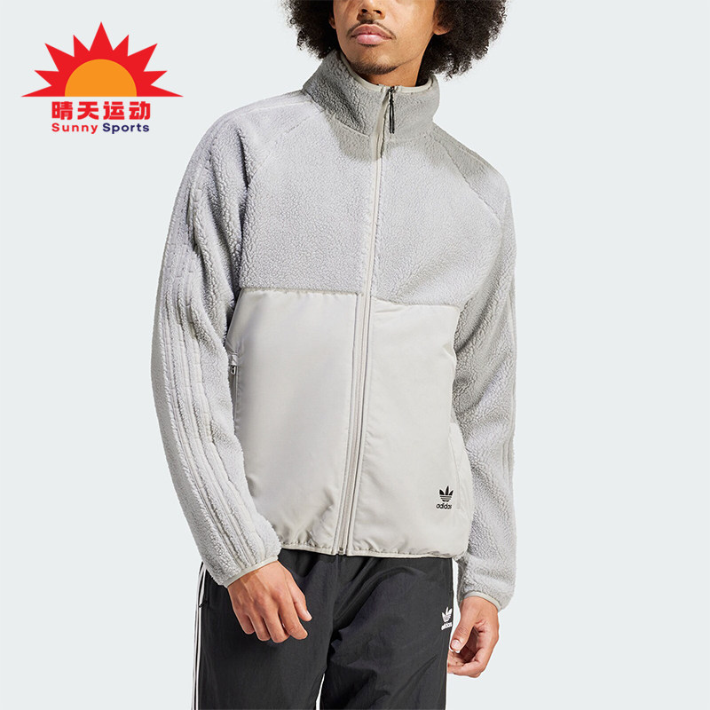 阿迪达斯男士保暖户外宽松外套