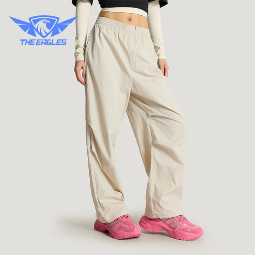 Adidas/阿迪达斯正品春秋女士运动日常宽松简约休闲长裤KX6803