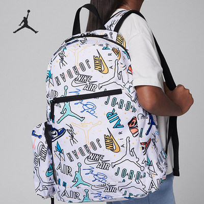 Nike/耐克正品JORDAN儿童运动休闲印花通勤双肩包DJ5649-972