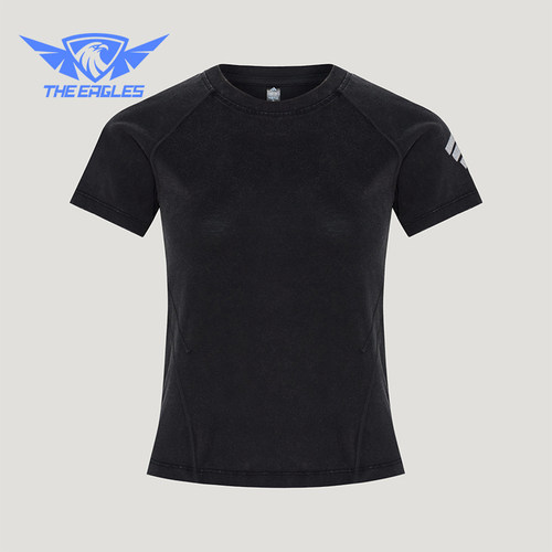 Adidas/阿迪达斯正品女士时尚经典套头圆领休闲短袖T恤KY7861