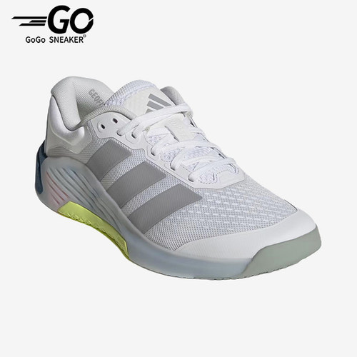 Adidas/阿迪达斯正品DROPSET4女白色经典支撑运动训练鞋JR4663