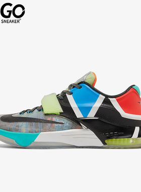 Nike/耐克正品KD 7 What The男士减震实战篮球鞋801778-944