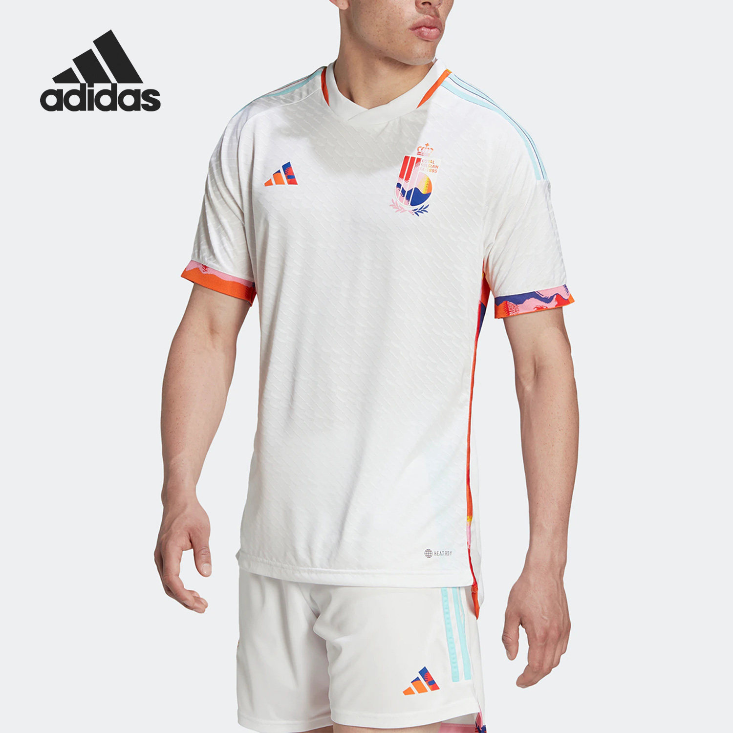 Adidas/阿迪达斯正品比利时队球员版男子足球运动球衣HD9416,运动服/休闲服装,运动T恤,淘宝优惠券,粉丝福利购,淘宝优惠卷