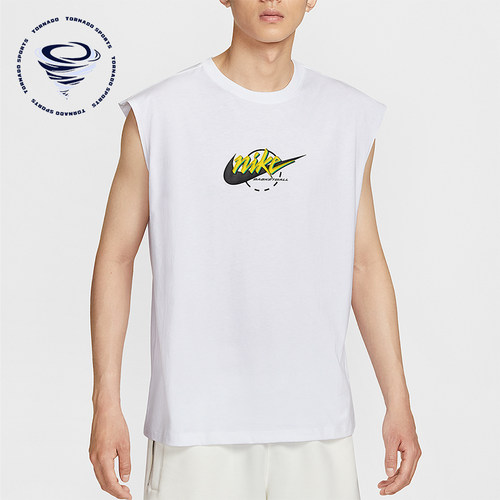 Nike/耐克正品2025夏季款男士针织无袖篮球宽松背心IB4329-100
