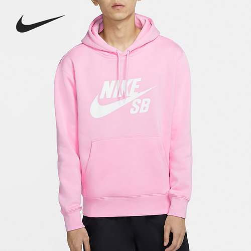 Nike/耐克正品 当季新款男子休闲舒适滑板连帽衫起绒卫衣 AJ9734