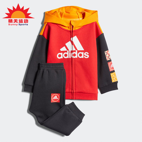 阿迪达斯小童运动套装