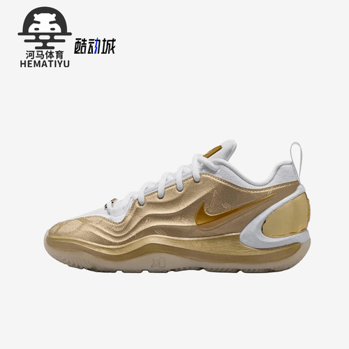 Nike/耐克正品A'One新款金黑色球场实战校园篮球鞋IR3213-900