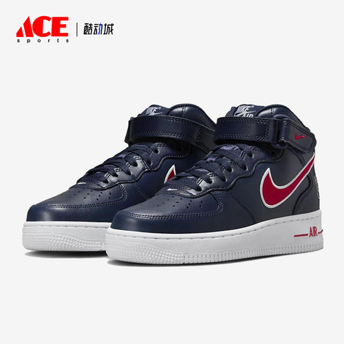 Nike/耐克正品Air Force 1女士轻便魔术贴耐磨休闲鞋FJ0728-400