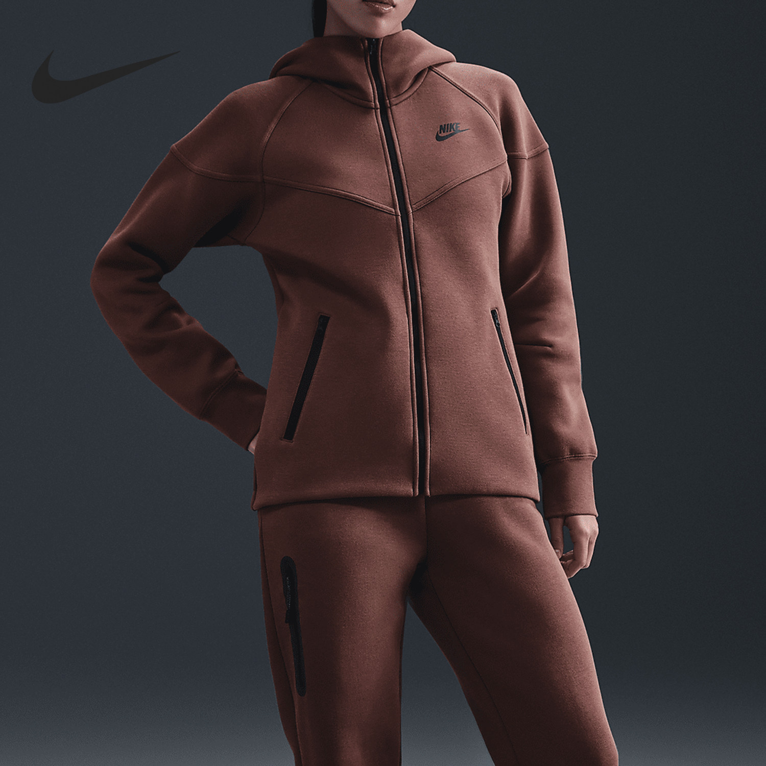 Nike/耐克正品秋季新款女士连帽运动保暖训练外套FB8339-218,运动服/休闲服装,运动茄克/外套,淘宝优惠券,粉丝福利购,淘宝优惠卷