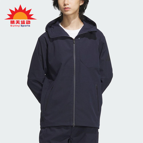 Adidas/阿迪达斯正品PRE WV JACKET男士经典连帽梭织夹克JM2009