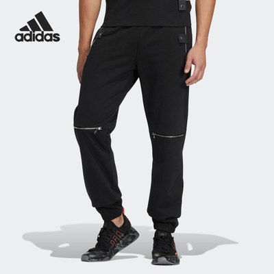 Adidas/阿迪达斯正品当季新款三叶草男子运动束脚长裤 HH9431