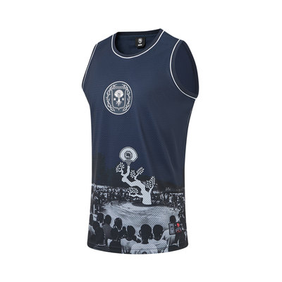 Lining/李宁正品反伍BADFIVE男子速干凉爽宽松无袖背心AAYT523