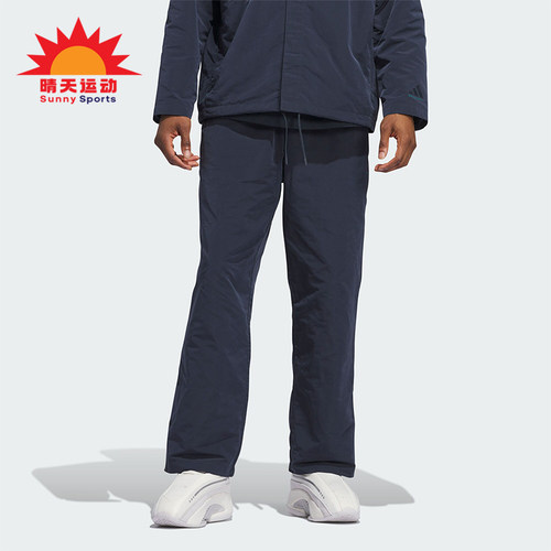 阿迪达斯男士运动宽松裤子