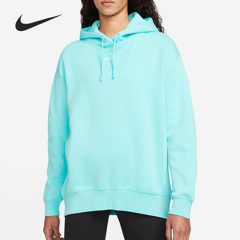 Nike/耐克官方正品2021秋季新款女子时尚宽松运动卫衣DJ7669-482