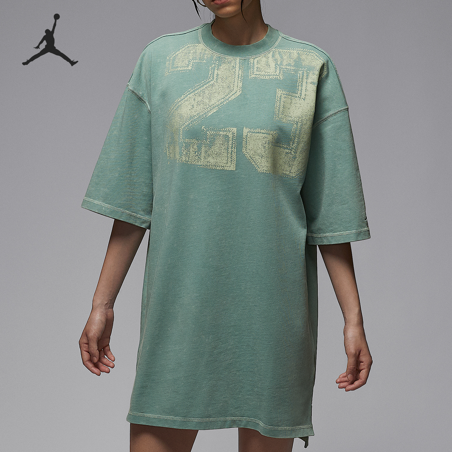 Nike/耐克官方正品Jordan Flight 女士复古宽松连衣裙HQ9197-017