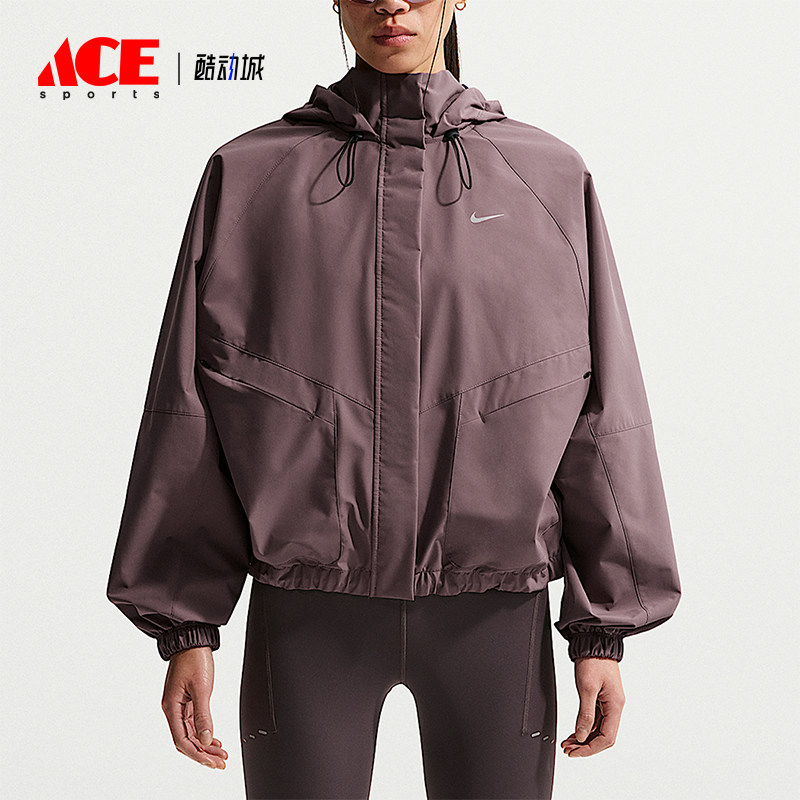Nike/耐克正品2026春季款女士日常连帽梭织运动外套FB7493-502