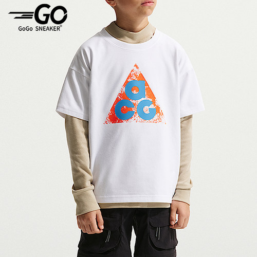 Nike/耐克正品ACG DF TEE M90大童运动休闲经典印花T恤IM9322-100