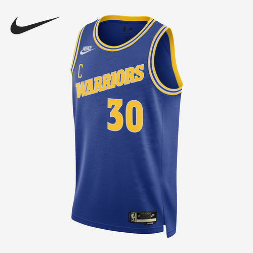 Nike/耐克正品金州勇士队男子运动训练无袖球衣DO9446-497