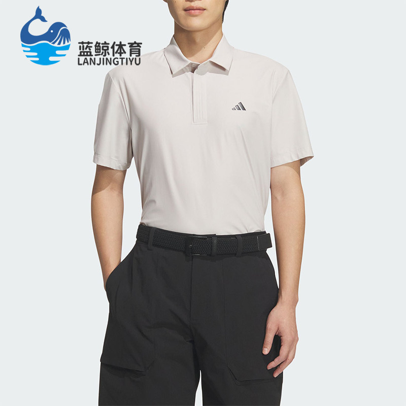 Adidas/阿迪达斯正品夏季男士柔软运动经典短袖高尔夫球服KB4719