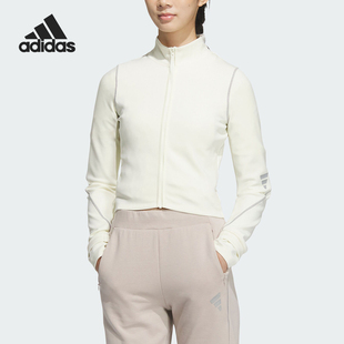 Adidas 女士舒适弹力运动休闲外套JM6213 阿迪达斯官方正品 新款