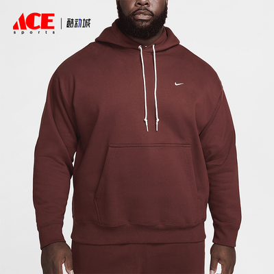 耐克男士连帽宽松休闲加绒卫衣