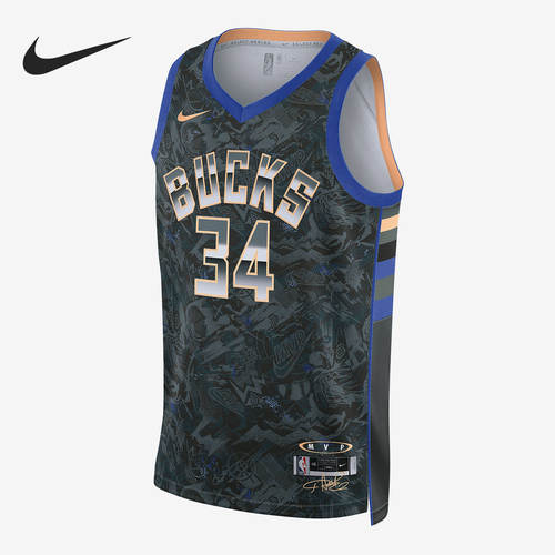 Nike/耐克正品当季新款男子休闲舒适耐磨运动球衣T恤 DA6953-387