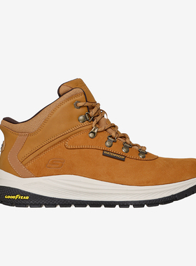 Skechers/斯凯奇正品Slip ins男士复古中帮徒步保暖缓震短靴